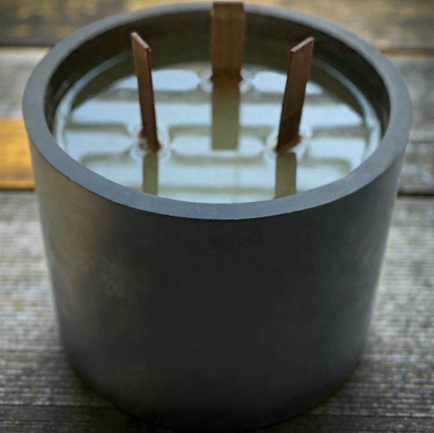 44oz Hand-Poured Concrete Candles (Customize Scent)