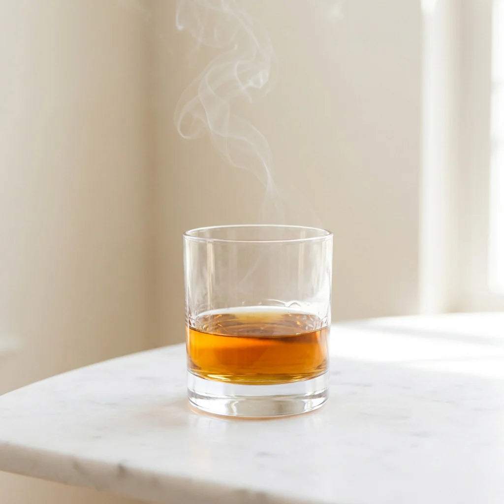 The Manhattan | Black Cherry, Bourbon & Orange Twist Candle | Limited Edition 10oz Amber Jar CocoSoy Candle