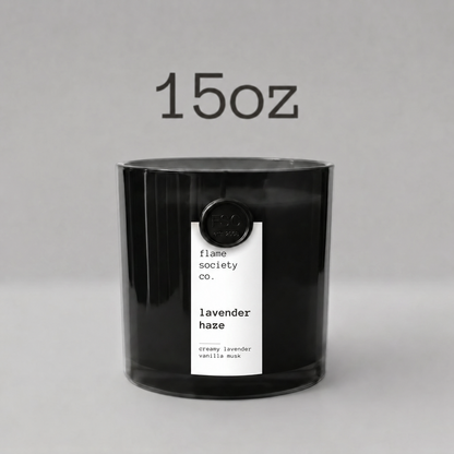 Lavender Haze candle — calming bedroom home fragrance