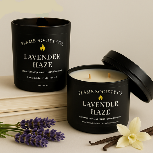 Lavender Vanilla Soy Candle