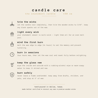 No. 007 | Velvet Vanilla | Creamy Vanilla Bean & Cashmere Musk Candle