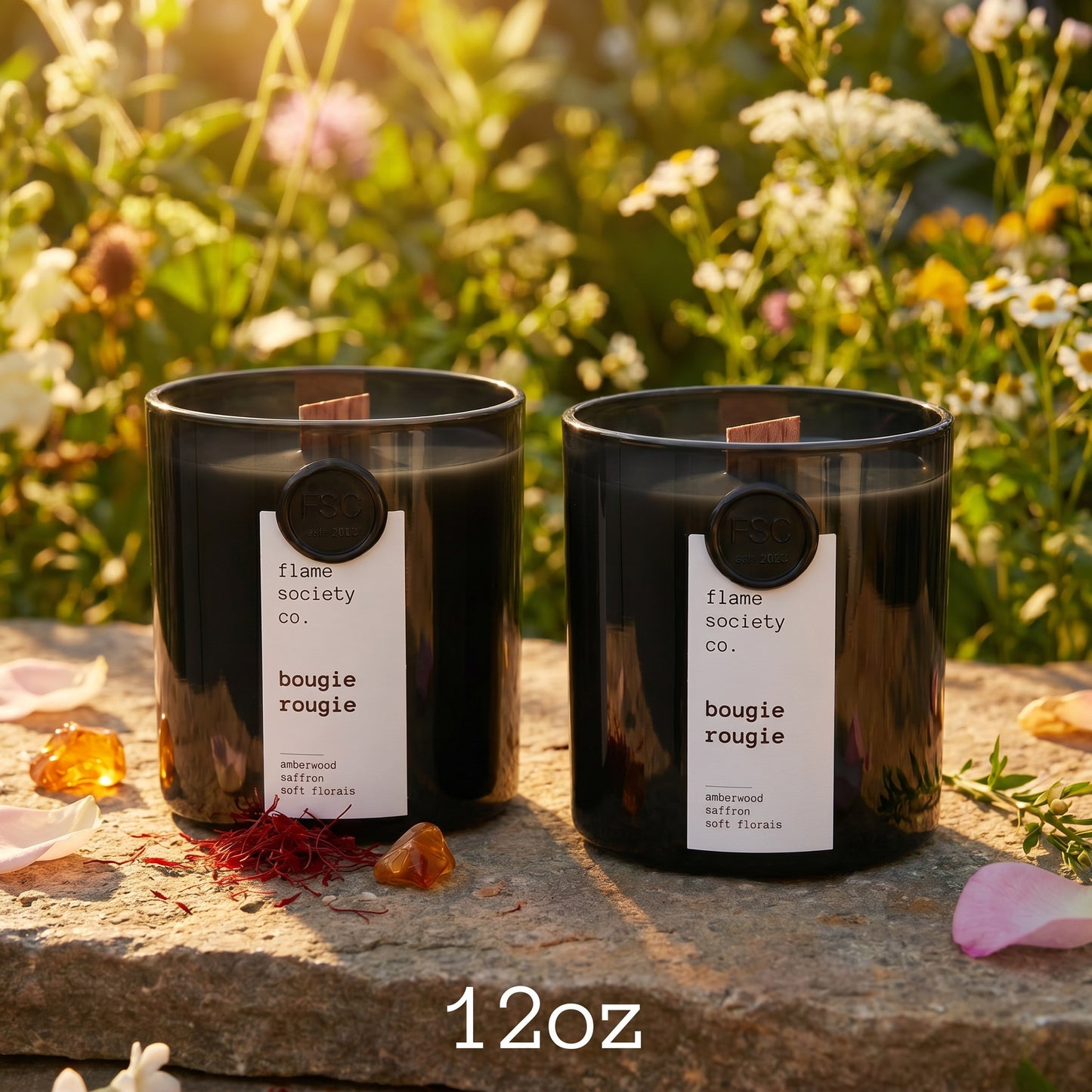 No. 540 Bougie Rougie candle — warm amber home fragrance