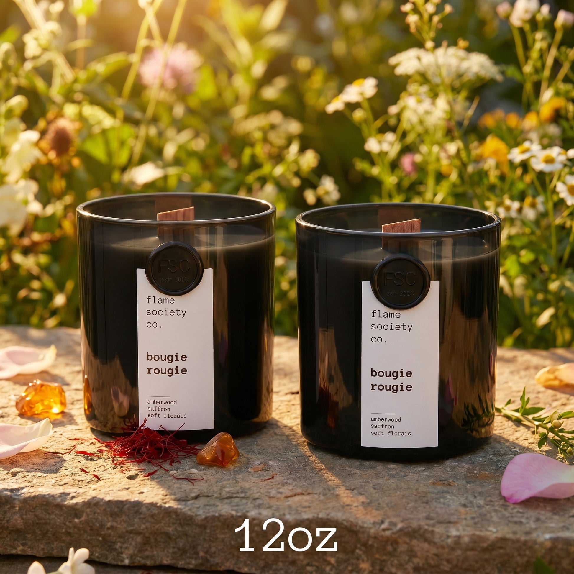 No. 540 Bougie Rougie candle — warm amber home fragrance