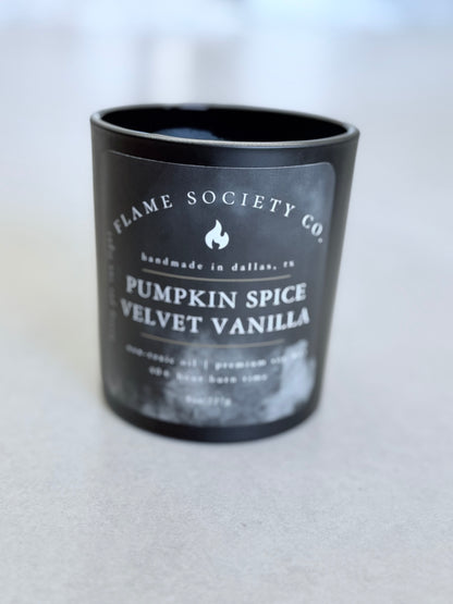 Pumpkin Spice & Vanilla Velvet Candle | 8oz
