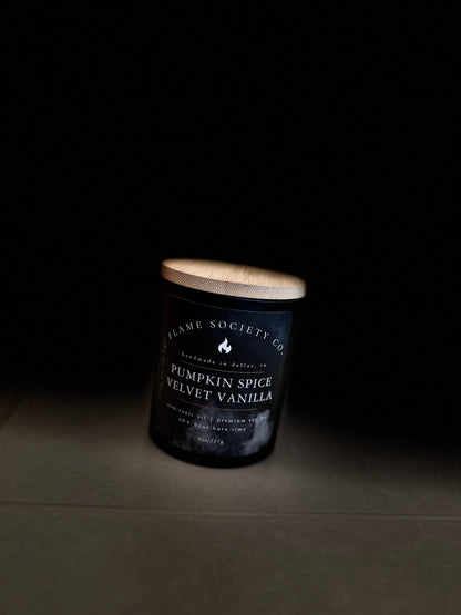 Pumpkin Spice & Vanilla Velvet Candle | 8oz