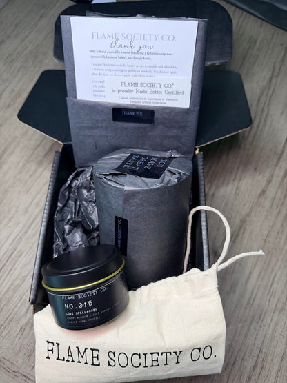 Mother's Day - Custom Label and Scent with Wick Trimmer and Electric Lighter