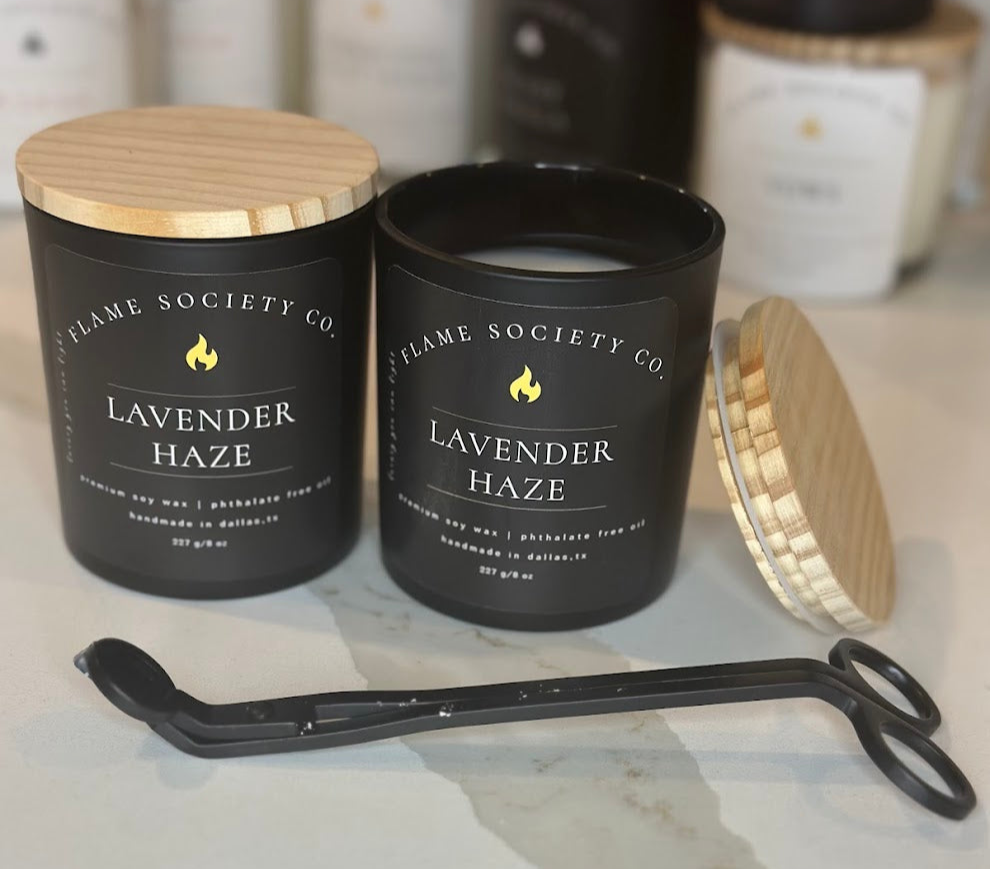 Lavender Vanilla Soy Candle