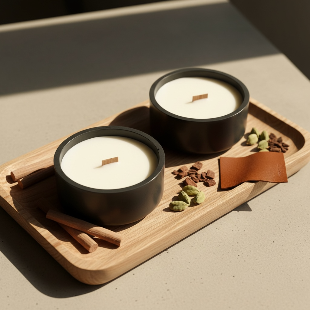 44oz Hand-Poured Concrete Candles (Customize Scent)