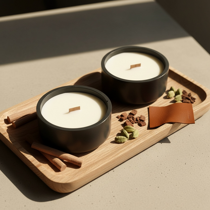 44oz Hand-Poured Concrete Candles (Customize Scent)