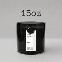 Capri luxury candle detail — Flame Society Co.