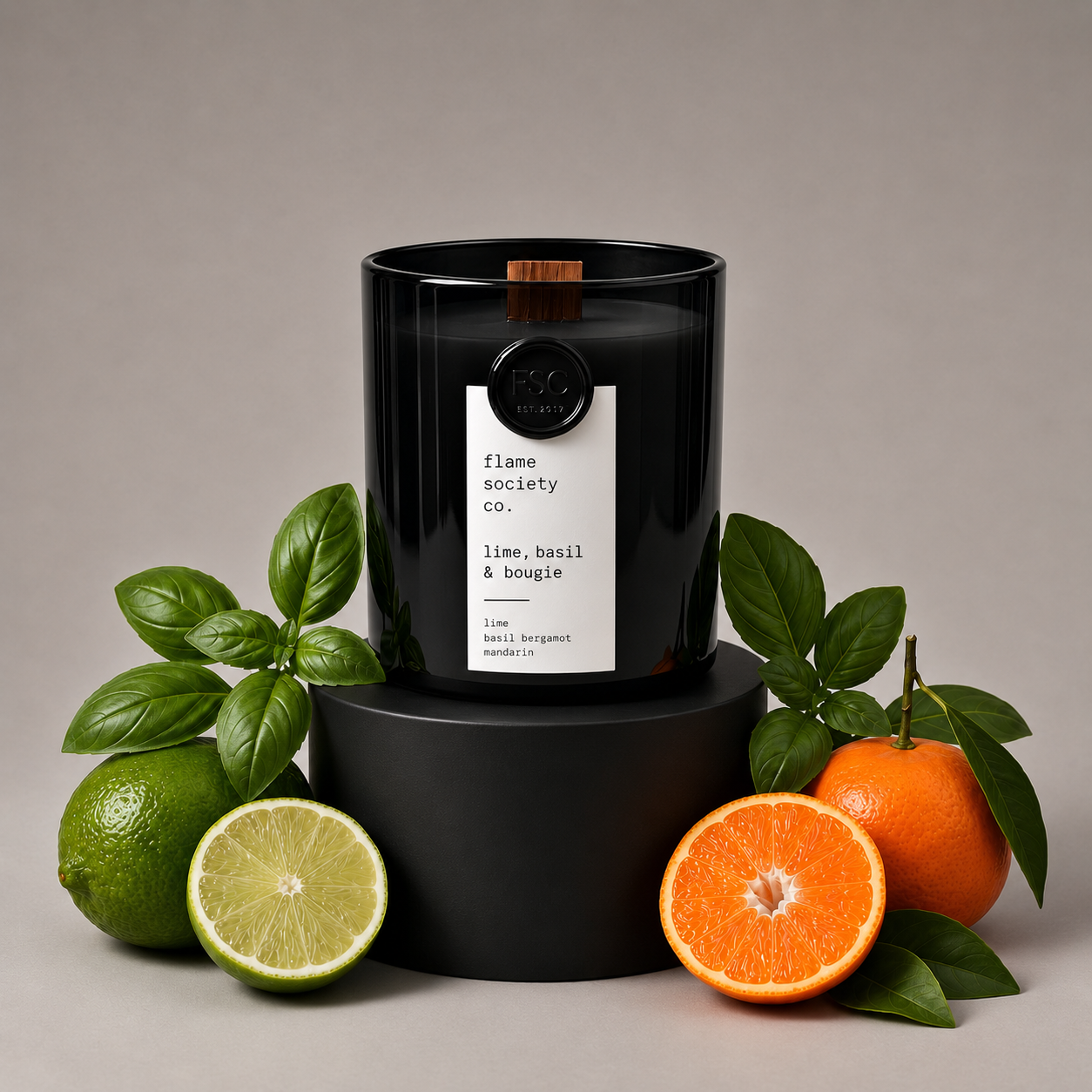 Lime, Basil & Bougie CocoSoy Candles & Wax Melts