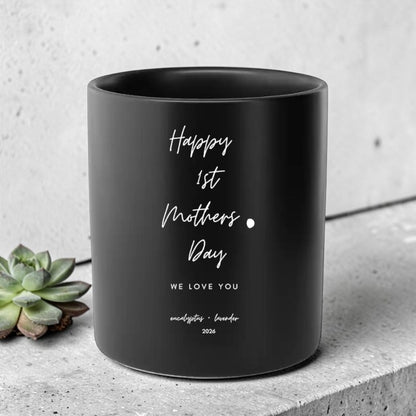 Mother's Day - Custom Label and Scent with Wick Trimmer and Electric Lighter