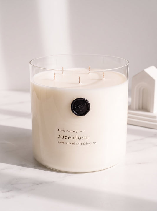 Flame Society Co. Big + Bougie 150oz Ascendant XL statement candle