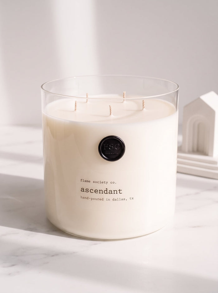 Flame Society Co. Big + Bougie 150oz Ascendant XL statement candle