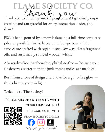 Baccarat Rouge 540 Inspired Candle: 8oz, 12oz CocoSoy Luxury Scent, Non-Toxic