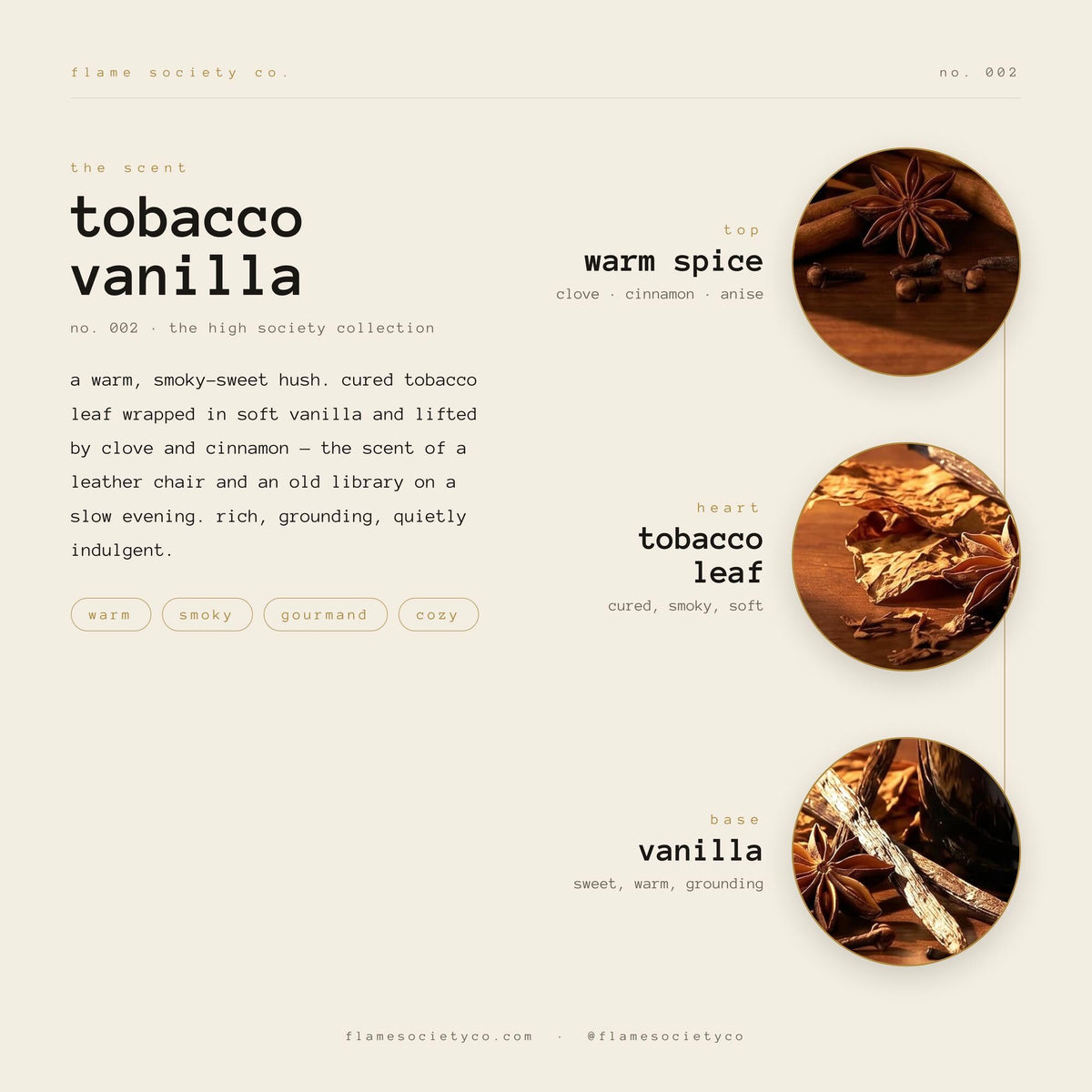 No. 002 | Vanilla Tobacco
