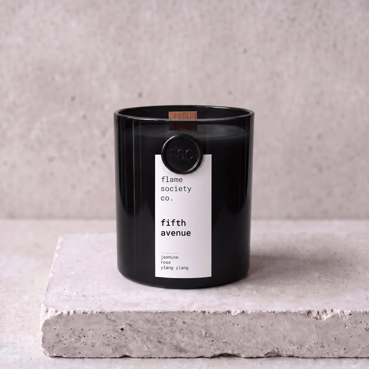 Fifth Avenue Candle | Jasmine, Rose, Ylang Ylang Floral Luxury