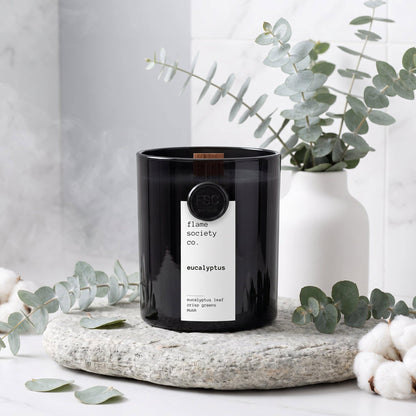 Eucalyptus Leaf Candle | Crisp Greens, Clean Musk, Spa Fresh CocoSoy