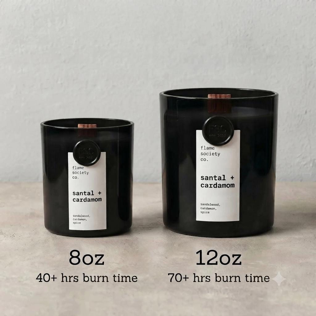 No. 033 | Santal + Cardamom | Santal 33 Inspired Sandalwood Candle