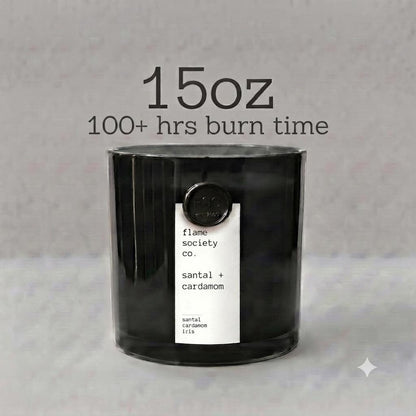 No. 033 | Santal + Cardamom | Santal 33 Inspired Sandalwood Candle