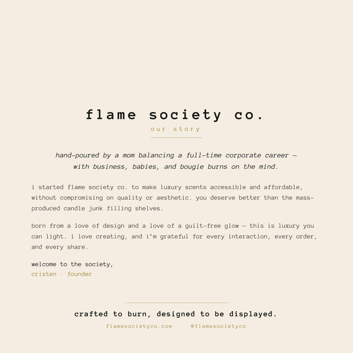 Smoke + Mallow Candle | Campfire, Toasted Marshmallow, Vanilla Cream | Cozy Fall Luxury Coconut Soy Candle