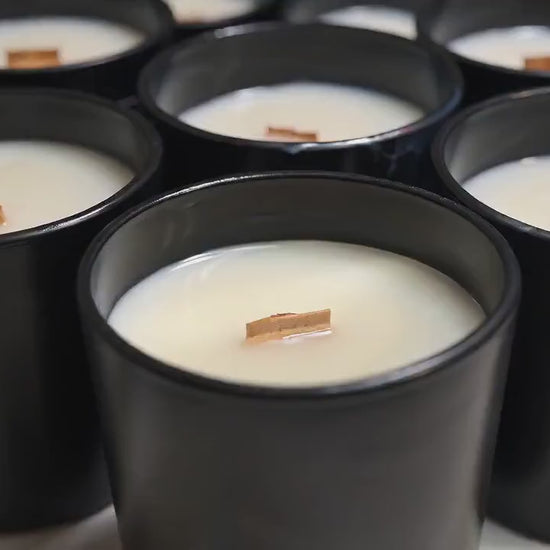 Rich and Filthy | Tonka Bean, Leather & Sage Candle | Bold Luxury CocoSoy Candle