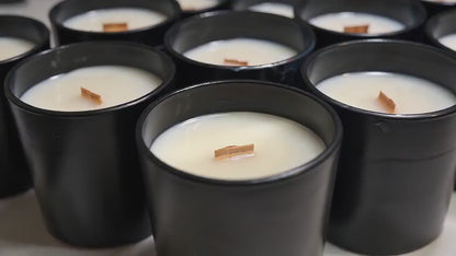 Rich and Filthy | Tonka Bean, Leather & Sage Candle | Bold Luxury CocoSoy Candle