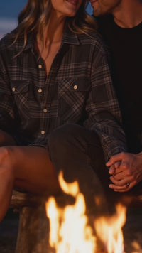 Wearing His Shirt | Mahogany, Cedar & Lavender Candle | Limited Edition 10oz Amber Jar CocoSoy Candle