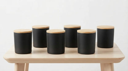 Private label candles with custom branded labels poured for a wholesale client — Flame Society Co.