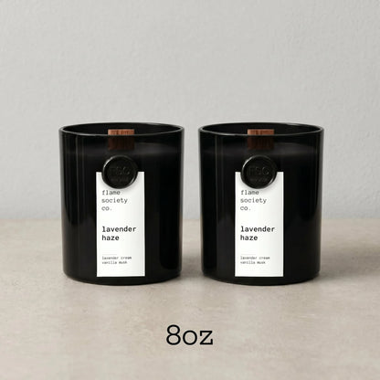 Lavender Haze candle — non-toxic clean burning coco soy wax